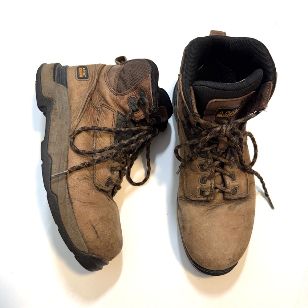 Ariat Mastergrip 6” Waterproof Slip Resistant Work Boots Men’s Workwear Size 9.5